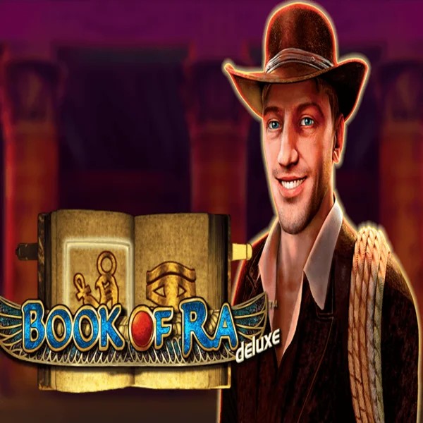 Play Book of Ra Deluxe slot by Novomatic on kanuunacasinos.com