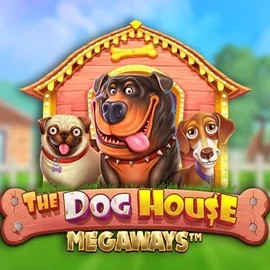 The Dog House Megaways slot visual from Pragmatic Play available on kanuunacasinos.com